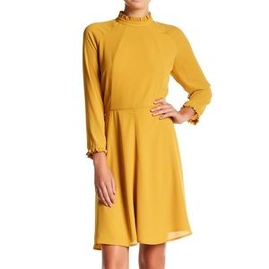 Chelsea28 Yellow Mustard Dress